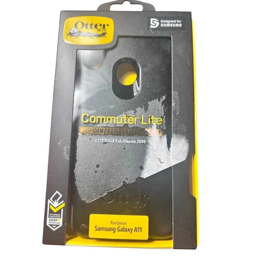 OtterBox Samsung Galaxy A11 Commuter Series Lite Phone Case Black Solid NEW